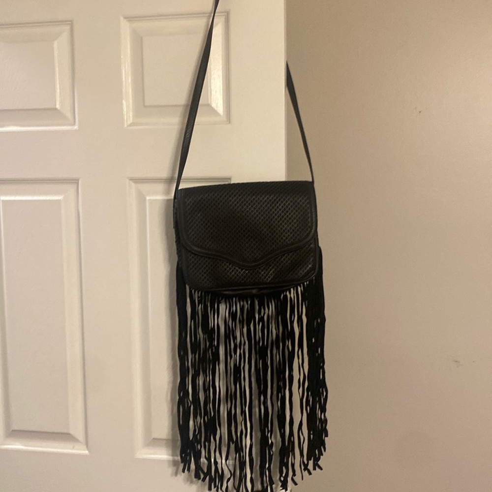 Black BCBG crossbody purse